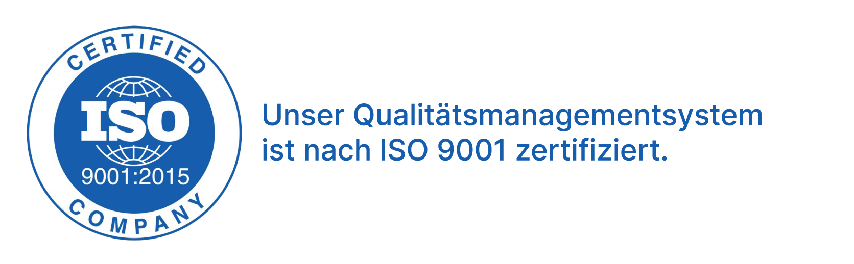 ISO Zertifizierung
