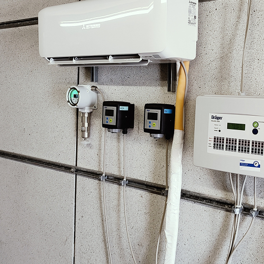 Gaswarnanlage im Umspannwerk – Technische Pruefung und Bestandsaufnahme der Gaswarnkonzepte